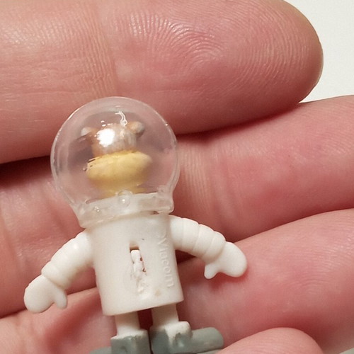 Astronaut miniature figure used, plastic toy