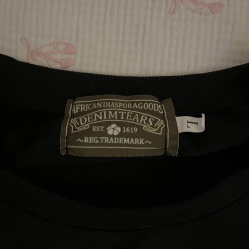Denim Tears T-shirt black large like new