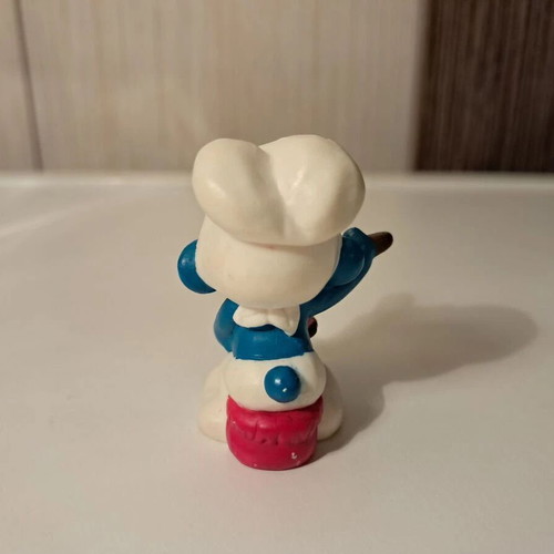 Smurf Schleich Miniature Greedy 1982 new