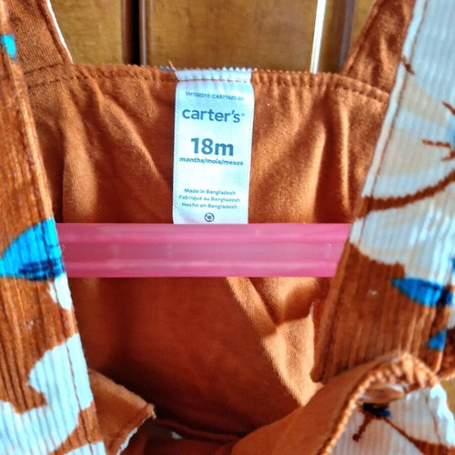 Carter's baby dress like new for girl 12-18 months