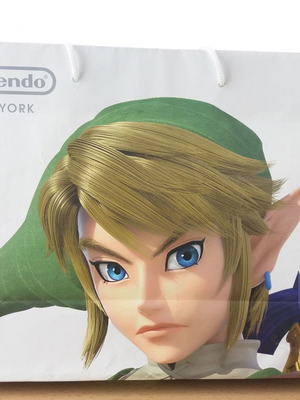 Σακούλα Nintendo original μεταχειρισμένη από σκληρό χαρτόνι