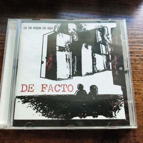 De Facto Os tou Kosmou tin Akri CD new, rock