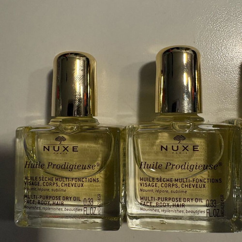 Nuxe Huile Prodigieuse dry oil new, 3*10 ml for face body hair