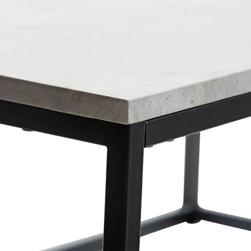 DOKKEDAL Coffee Table like new, industrial design, 115 x 75 cm