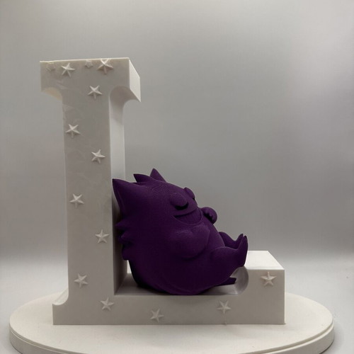 Custom Pokémon light with initial and character, new