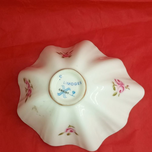 Limoges Christ vintage porcelain bowl