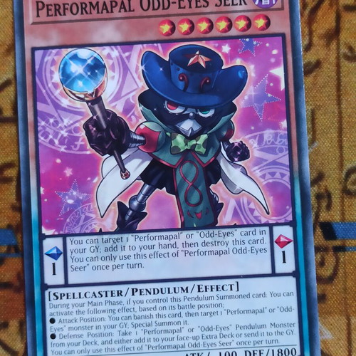 Performapal Odd-Eyes Seer κάρτα Effect Monster Yu-Gi-Oh!