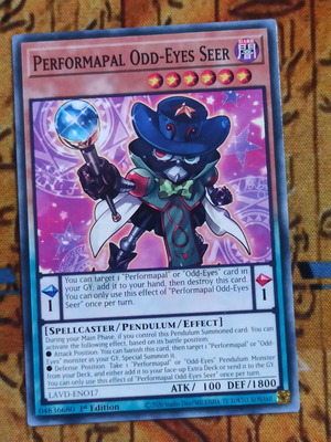 Performapal Odd-Eyes Seer κάρτα Effect Monster Yu-Gi-Oh!