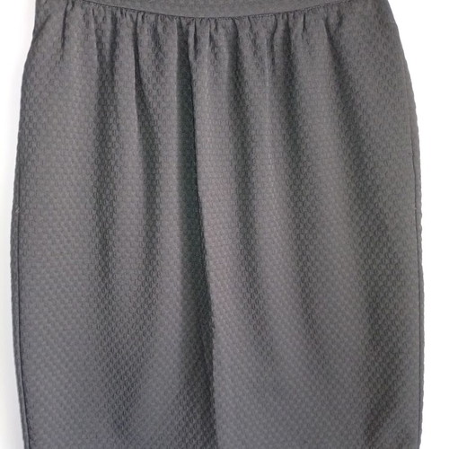Sisley mini skirt size 40 black like new with pleats and pockets