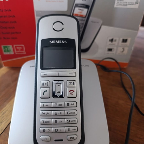 Gigaset C380 cordless phone, silver
