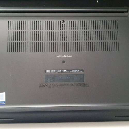 Dell 7400 laptop, 16GB RAM, i5 8365U, 250GB NVMe SSD, touch screen