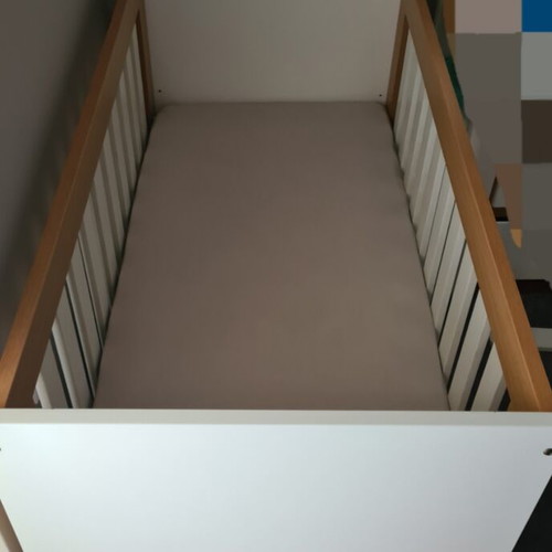 Baby Cot like new with mattress, suitable up to 7-8 years