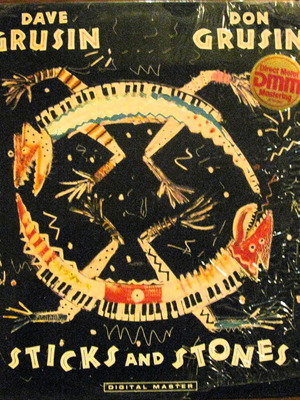 LP Sticks and Stones Dave Grusin και Don Grusin σαν καινούργιο, jazz