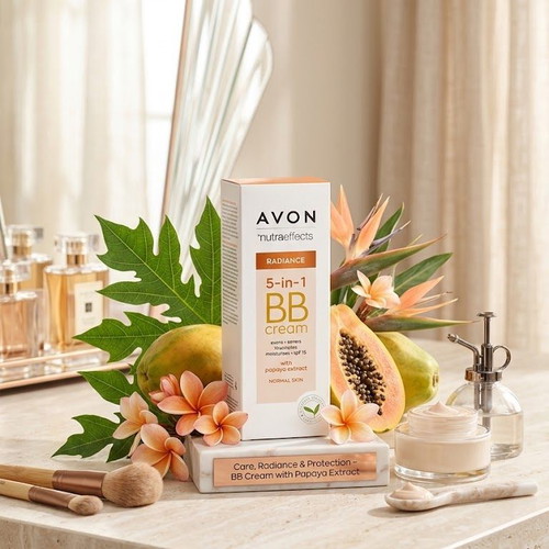 Avon Nutra Effects Radiance 5-in-1 BB Cream SPF 15, medium