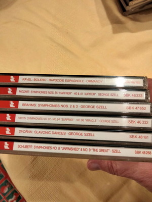Συλλογή 6 CD Κλασικής Μουσικής Sony Essential Classics σαν καινούργια