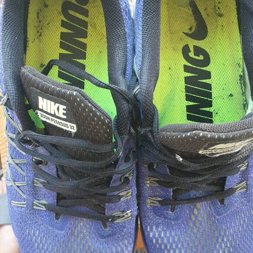 Nike Air Pegasus 39 athletic shoes like new, size 47.5, blue