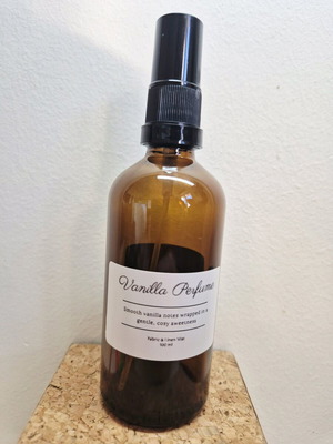 Vanilla Perfume Fabric Mist 100ml handmade, new