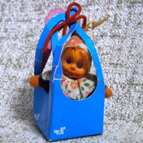El Greco Bean Doll Clown 80s Vintage Rare New