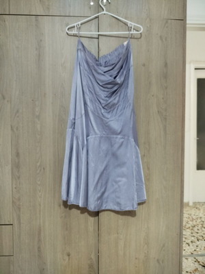 G.L.S. Fashion satin dress lilac, size 52, like new