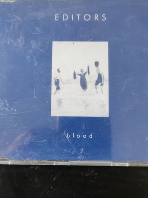 Editors Blood CD single used, rock
