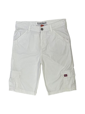 Napapijri cargo shorts white size S like new