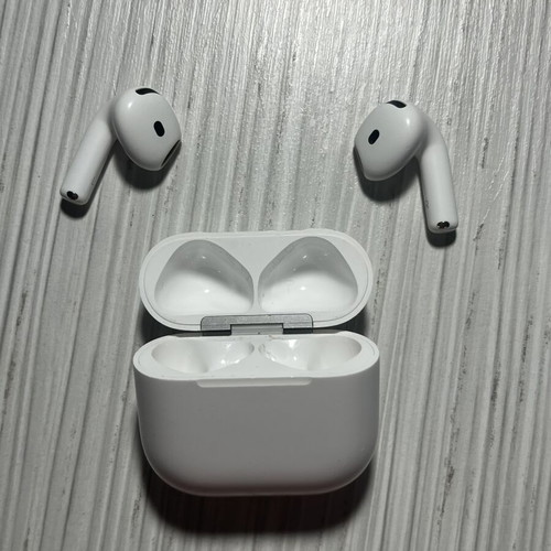 Standard AirPods 4 wireless earbuds, used, no box