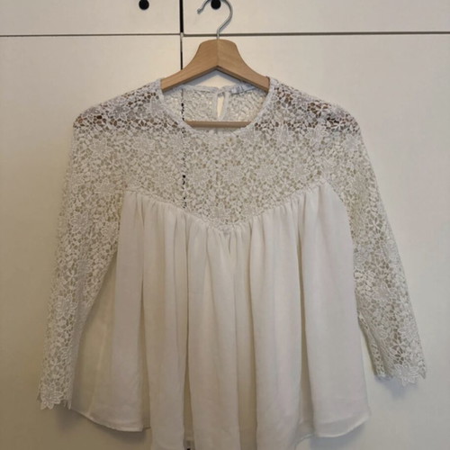 White blouse, size S / 36 / 8