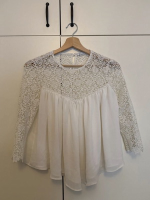 White blouse, size S / 36 / 8