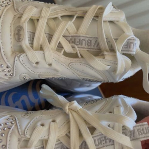 Buffalo white sneakers new, size 38