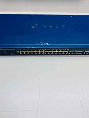 Netgear ProSafe FSM726 διαχειρίσιμο switch 10/100 με 2 GBIC ports μεταχειρισμένο