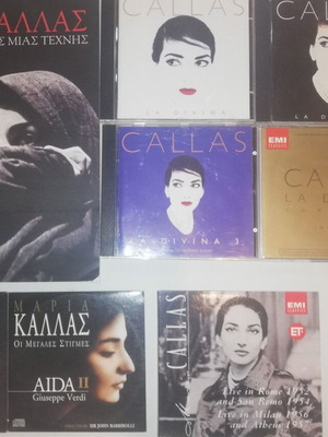 Maria Callas Opera Collection Pack like new with photo album and 4 CDs