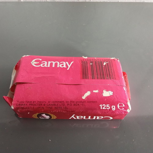 Camay vintage soap bar used collectible from 1980s