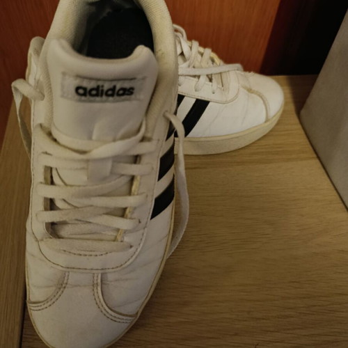Adidas Court shoes white used, size 36