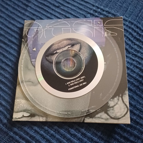 Oasis Who Feels Love? Promo CD new, rock