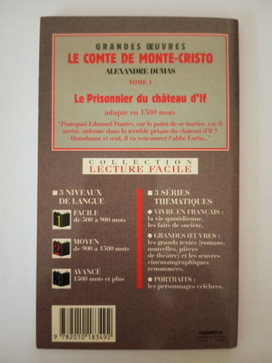 Le Comte de Monte Cristo by Alexandre Dumas used, French