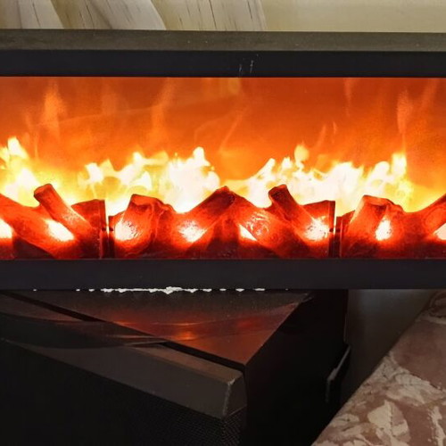 Eurolamp Decorative LED Fireplace Light 60x10x20cm new