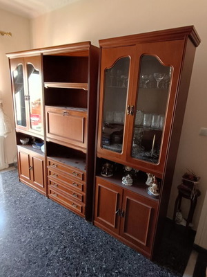 Wooden cabinet used