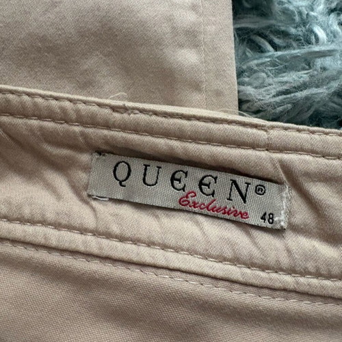 Queen pants used, beige, size L