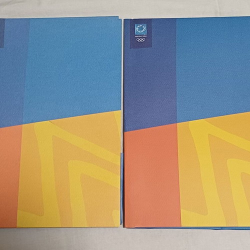 Set of 2 envelopes Olympic Games Athens 2004 like new