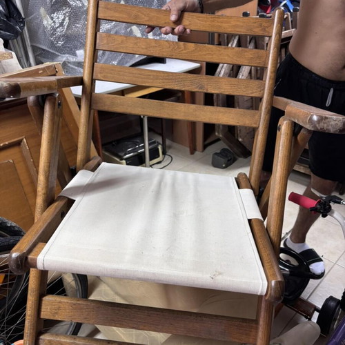 Wooden chair used, pack of 5 available