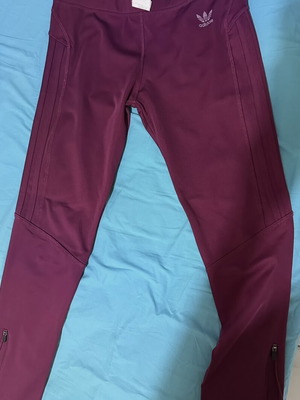 Adidas athletic leggings size 38, like new, intense fuchsia