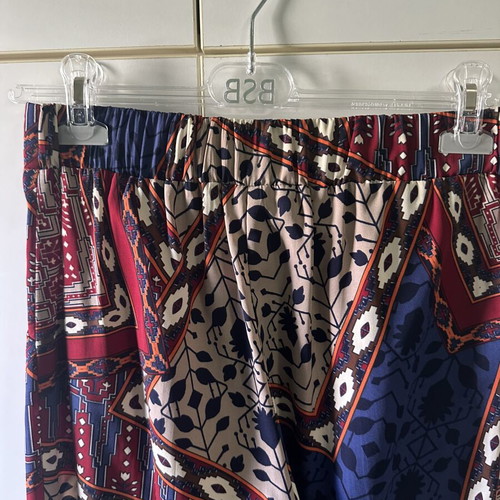 BSB Printed Pants with Ethnic Boho Pattern like new, size S