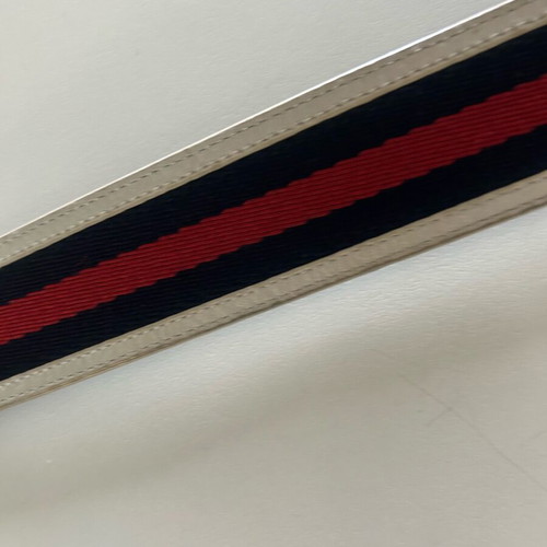 Gucci belt used, size 95, blue, white and red