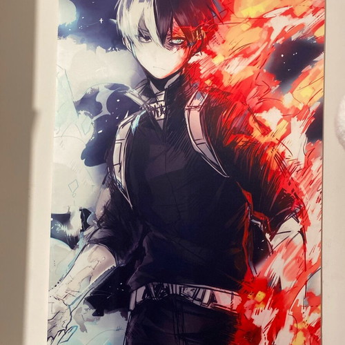 Todoroki MHA poster like new, approx. 90x63cm
