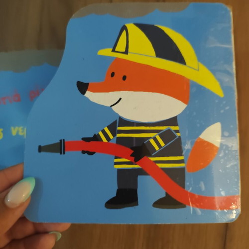 Children's book Τα οχήματα used, Greek language
