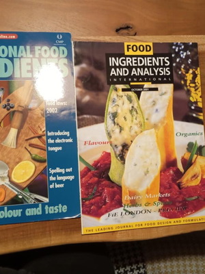 Περιοδικά Food Ingredients and Analysis και International Food Ingredients σαν καινούργια, πακέτο 3 τεμαχίων
