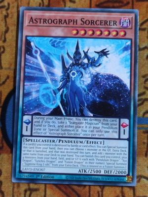 Astrograph Sorcerer κάρτα Effect Monster Yu-Gi-Oh!