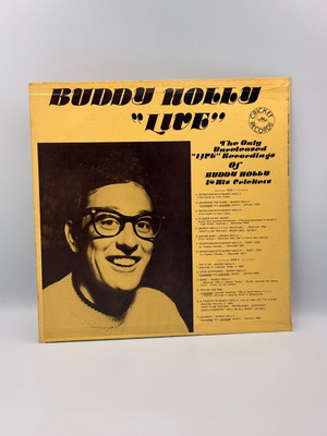 Buddy Holly "Live" vinyl record