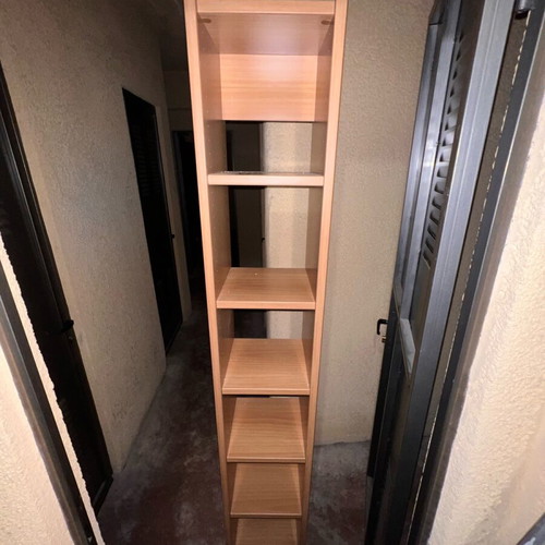 Solid wood bookcase like new