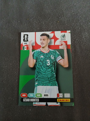 Panini FIFA 365 César Montes #292 αυτοκόλλητο ποδοσφαίρου